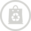 Reusable bag icon