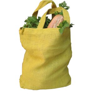 Unlined Colored Jute Bag