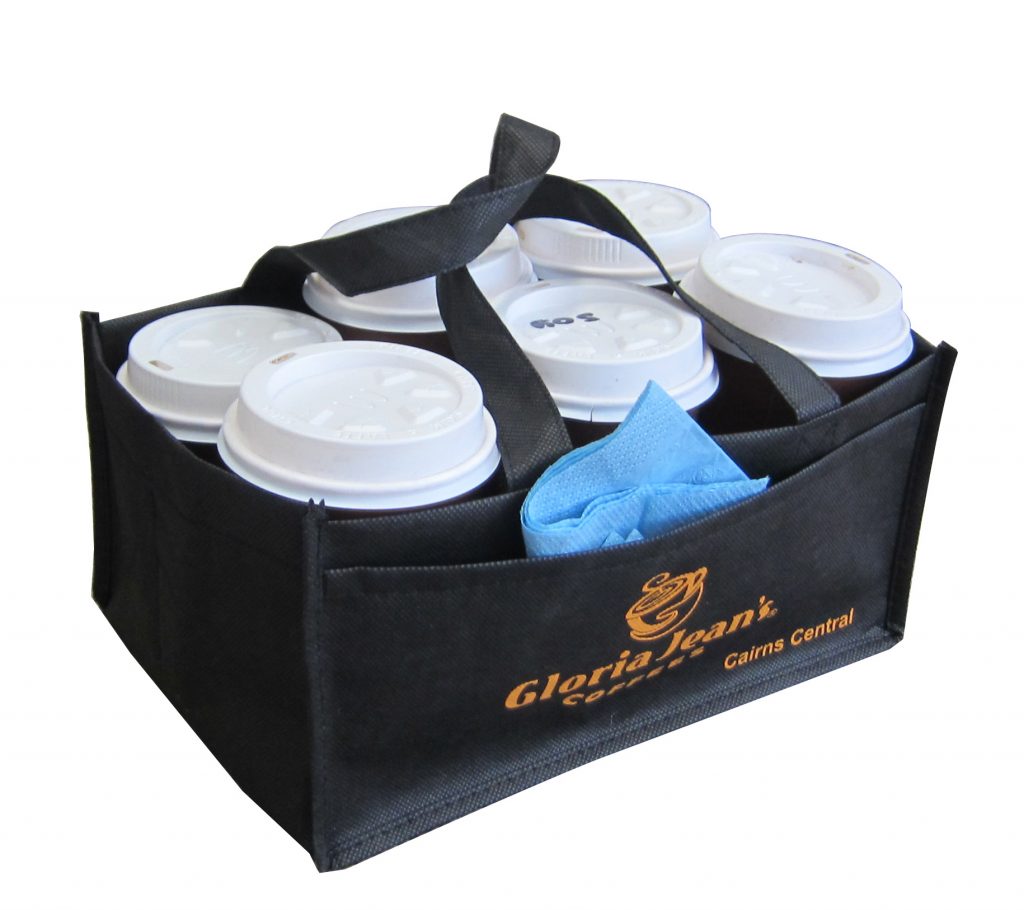 Six Cup Coffee Cup Bag