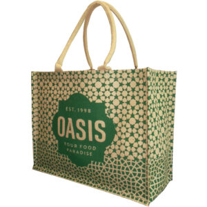 Large Jute Shopping Bag