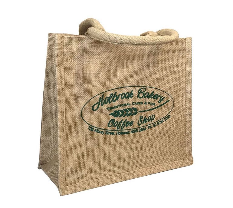 Small Jute Bakery Bag