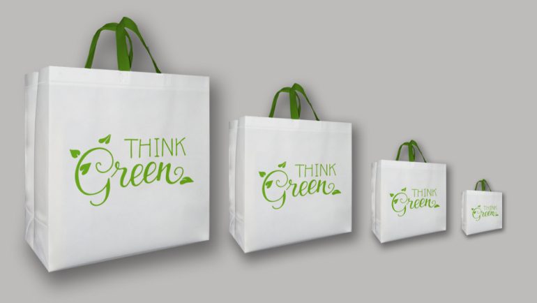beautiful tote Eco friendly bags of handle loop bags