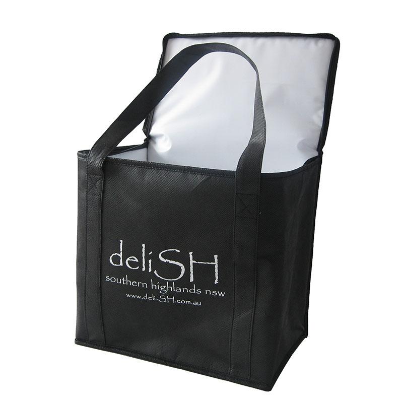 Cooler top shopping bag