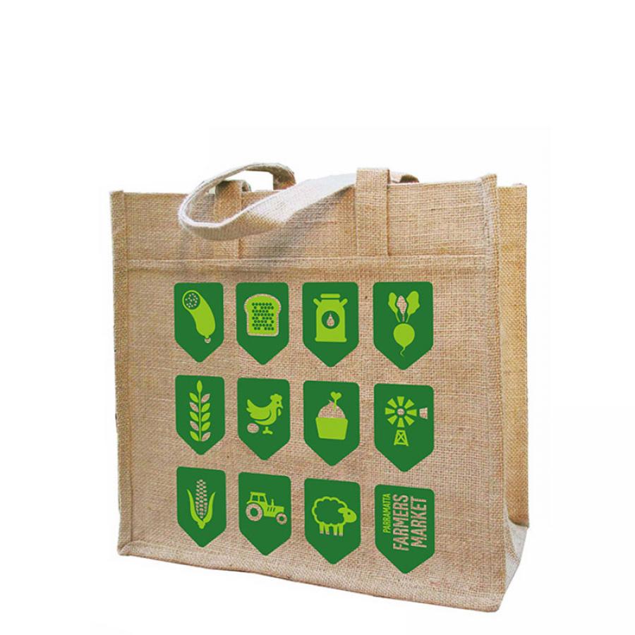 Wholesale Farmers Market & Grocery Bags Jute Bags Australia
