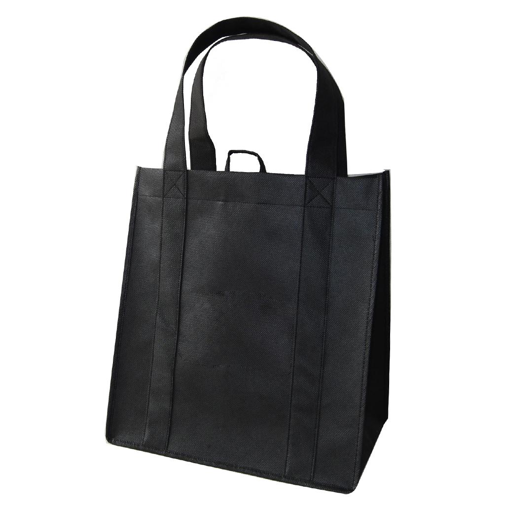 black shopping bags wholesale