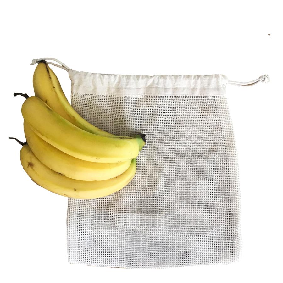 EcoFriendly Cotton Mesh Bag for Fruit & Vegetables