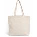 Natural Canvas Tote with Pocket