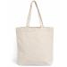 Natural Canvas Tote with Pocket